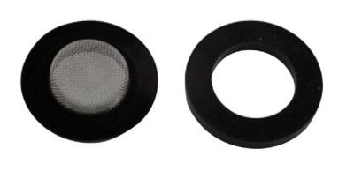 Kirchhoff Schroefafdichting, rubber, 14,5 x 26 x 3/16 x 26,5 x 3 mm, met zeef voor toevoerslang 3/4" (2x) - 98697150 Kirchhoff Schroefafdichting, rubber, 14,5 x 26 x 3/16 x 26,5 x 3 mm, met zeef voor toevoerslang 3/4" (2x) - 98697150