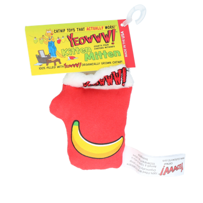 Yeowww! Kitten Mitten Rood