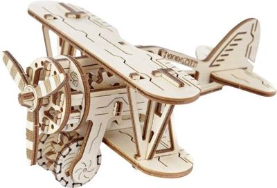 Wooden City Houten 3D-puzzel vliegtuig 14 cm