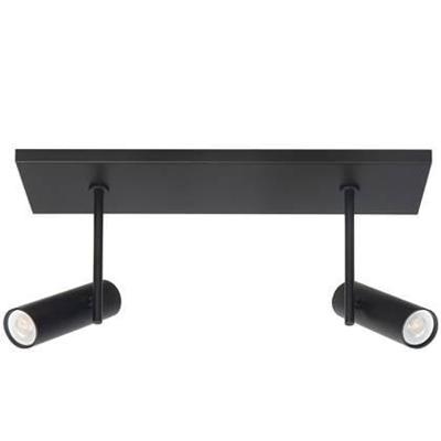 Highlight Zwarte spotTrend 2-lichts recht - S7534.01