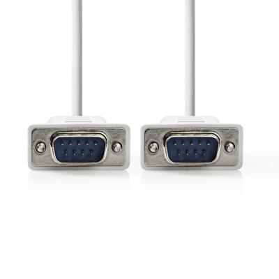 Seriële Kabel | D-Sub 9-Pins Male - D-Sub 9-Pins Male | 2,0 m | Ivoor
