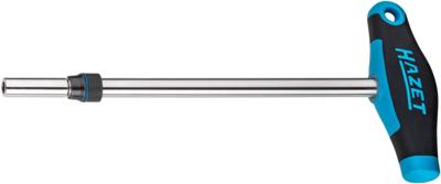 HAZET Telescopische bithouder met T-greep 866BH-14 · 1/4 inch (6,3 mm) zeskant hol
