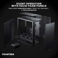 Phanteks PH-XT523PSC_BK01 Midi-tower Behuizing, PC-behuizing, Gaming-behuizing Zwart - thumbnail