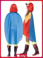 Party Poncho festival papegaai - thumbnail
