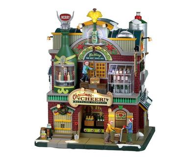 Christmas Cheer Bottling Company With 4.5V Adaptor Kerst LEMAX - Lemax Christmas Cheer Bottling Company With 4.5V Adaptor Kerst LEMAX - Lemax