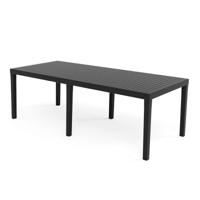 Eettafel IPAE Progarden Indo ind012an Uitschuifbaar Antraciet 220 x 90 x 72 cm - thumbnail