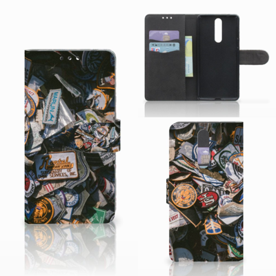 Nokia 8 Telefoonhoesje met foto Badges Nokia 8 Telefoonhoesje met foto Badges