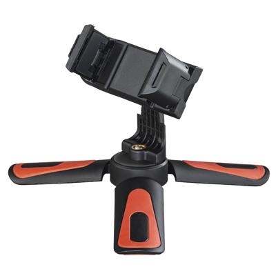Hama Smartphonehouder 1/4 inch Werkhoogte: 15 cm Zwart, Rood