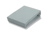 Jersey Supreme Topper Hoeslaken Pearl Blue | 180 x 220 cm | Blauw - thumbnail