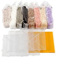 Creativ Company Starterset foto kralen, medium, diverse kleuren, 14000 stuk, 1 set - thumbnail