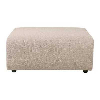 HKliving Jax bank Hocker Boucle Taupe