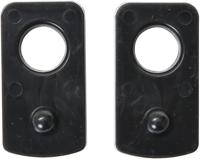 Kellermann richtingaanwijzer montageplaat mounting plate turn signa black, - thumbnail