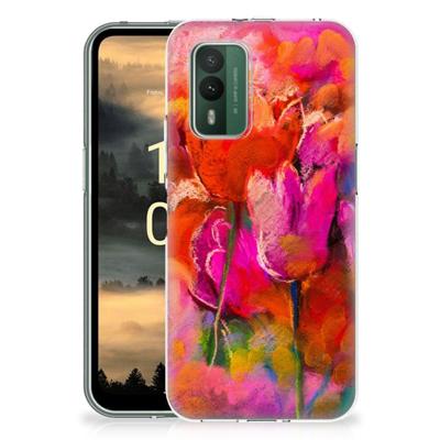 Smartphone hoesje Nokia XR21 Tulips Smartphone hoesje Nokia XR21 Tulips
