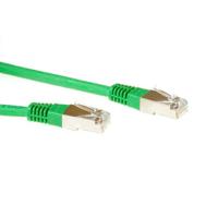 ACT Groene 15 meter LSZH SFTP CAT6 patchkabel met RJ45 connectoren - thumbnail