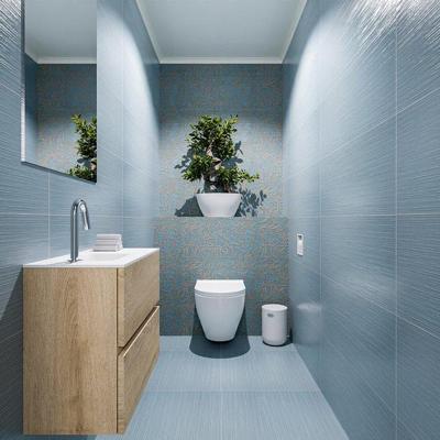 MONDIAZ ADA 60cm toiletmeubel washed oak. LEX wastafel talc links 1 kraangat MONDIAZ ADA 60cm toiletmeubel washed oak. LEX wastafel talc links 1 kraangat