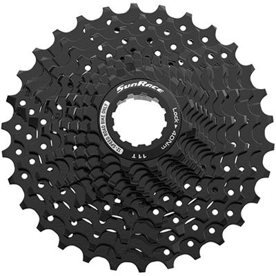 Superior Sunrace cassette csrz800 12v 11-34t zwart/rood