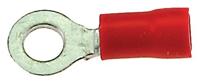 Bofix kabelschoen amp oogje m4 rood (25st) - thumbnail