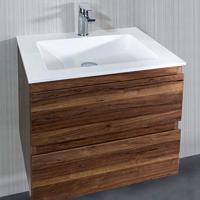 Creavit Badkamermeubelset Sally 60 cm Twee Soft-Close Lades Eiken - Onderkast Sally 60 cm Eiken - thumbnail