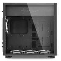 Sharkoon Pure Steel RGB Midi-tower PC-behuizing Zwart - thumbnail