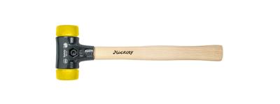 Wiha Kunststof hamer Safety | middelhard/middelhard | met hickorysteel | rond-slagkop | 40 mm - 26641 - 26641a
