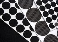 Metafranc WU0281180 Viltdoppen Zelfklevend, Rond Zwart 1 set(s) - thumbnail