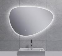 Wiesbaden Spiegel Uovo Organisch Dimbaar LED Verlichting Condensvrij 80 cm - thumbnail