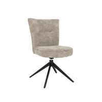 Tower Living Draaibare Eetkamerstoel 'Bardi' kleur Beige - thumbnail