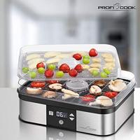 ProfiCook PC-DR 1116 Zwart, Roestvrijstaal, Transparant 350 W - thumbnail