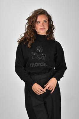 Marant Etoile trui Moby SW0003FA-C3M13E black