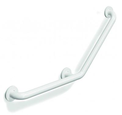 Normbau Eco Care bad-douche steungreep 135 gr 400 x 400 mm rechts RVS-Wit Normbau Eco Care bad-douche steungreep 135 gr 400 x 400 mm rechts RVS-Wit