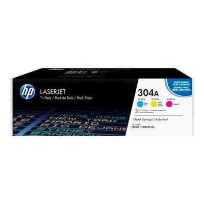 HP toner 304A, 2 800 pagina's, OEM CF372AM, 3 kleuren