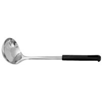 Fackelmann food and more soeplepel 30 cm zwart pp/rvs - thumbnail