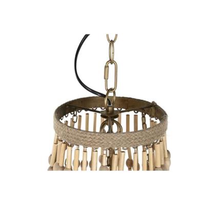Plafondlamp Home ESPRIT Natuurlijk Jute Metaal 50 W 50,5 x 50,5 x 148 cm Plafondlamp Home ESPRIT Natuurlijk Jute Metaal 50 W 50,5 x 50,5 x 148 cm