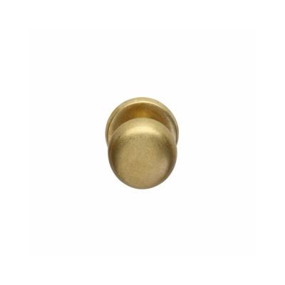 Intersteel Deurknop zwaar messing getrommeld
