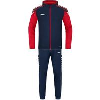 JAKO M9422K Polyesterpak Met Kap Performance Kids - Marine/Rood - 164 - thumbnail