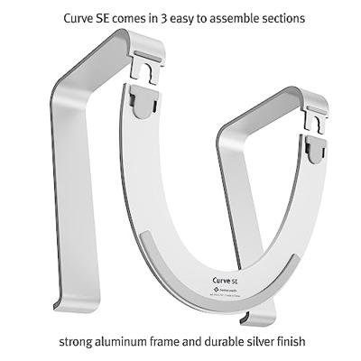 Twelve South Curve SE MacBook stand - Silver - thumbnail