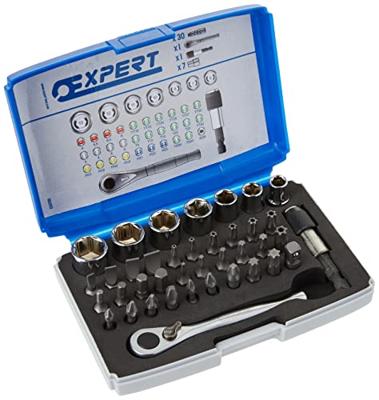 Expert by Facom bits en doppen 1/4" | 39 stuks | incl. koffer | E131705 - E131705