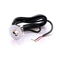 Deko Light 565173 Punto Lumi LED-inbouwlamp LED vast ingebouwd 1 W Zilver - thumbnail