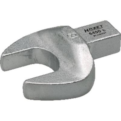 HAZET Insteek-steeksleutel 6450D-30 · 14 x 18 mm insteekvierkant massief · Buiten-zeskant-profiel · SW 30 mm