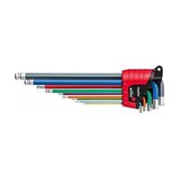 Wiha 369F Inbus Haakse schroevendraaierset 1.5 mm, 2 mm, 2.5 mm, 3 mm, 5 mm, 6 mm 9-delig - thumbnail