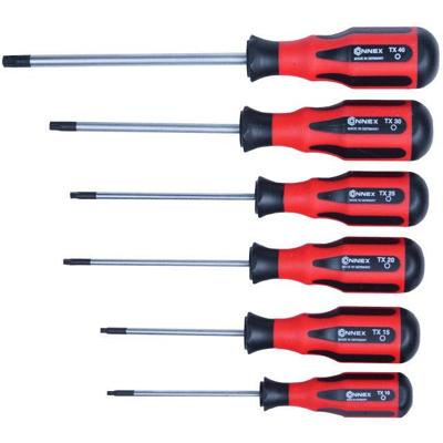 Connex Set Schroevendraaiers Tx 6Dlg 2Com - COX312996 Connex Set Schroevendraaiers Tx 6Dlg 2Com - COX312996