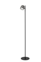 Lucide SKANSKA RECH - Oplaadbare Vloerlamp Binnen/Buiten - Accu/Batterij - Ø 23 cm - LED Dimb. - CCT - 1x3W 3000K/6000K - IP44 - Grijs ijzer - thumbnail