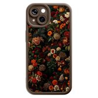 iPhone 14 bruine case - Exotic garden - thumbnail