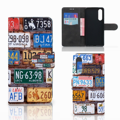 Huawei P30 Telefoonhoesje met foto Kentekenplaten