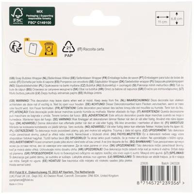 Bellenblaas Stickers Zeemeermin Magic (6st)