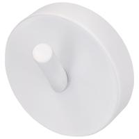 Haceka Kosmos Handdoekhaak enkel - mat wit 1208467 - thumbnail