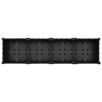 VidaXL Plantenbak verhoogd 160x40x23 cm polypropyleen - thumbnail