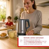 Solis Eco Boil Kettle 96245 Waterkoker Grijs - thumbnail