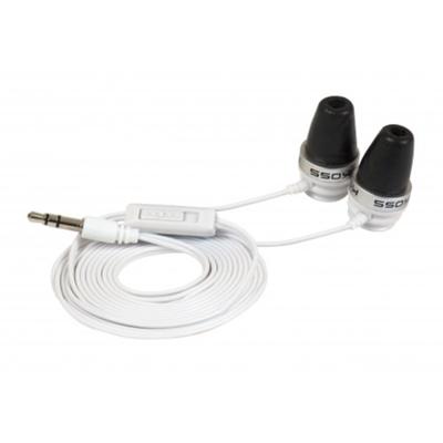 Koss SparkPlug In-Ear Hoofdtelefoon Oortelefoon - Wit/Zwart