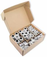 Quadrios 2009CA108 Wartel assortiment PA66 Grijs-wit (RAL 7035) 1 set(s) - thumbnail